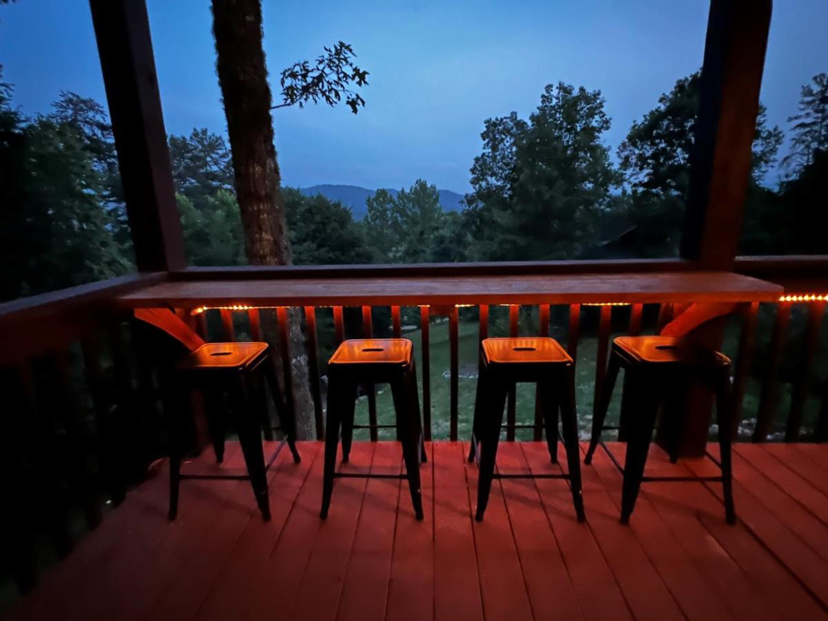 Mistletoe Cabin- Private Cabin W Views, Hottub, Pet Friendly Murphy Luaran gambar