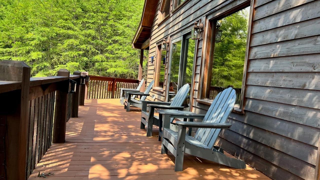 Mistletoe Cabin- Private Cabin W Views, Hottub, Pet Friendly Murphy Luaran gambar