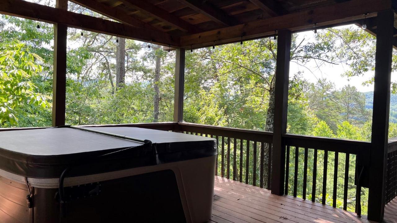 Mistletoe Cabin- Private Cabin W Views, Hottub, Pet Friendly Murphy Luaran gambar