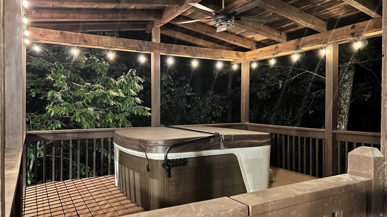 Mistletoe Cabin- Private Cabin W Views, Hottub, Pet Friendly Murphy Luaran gambar